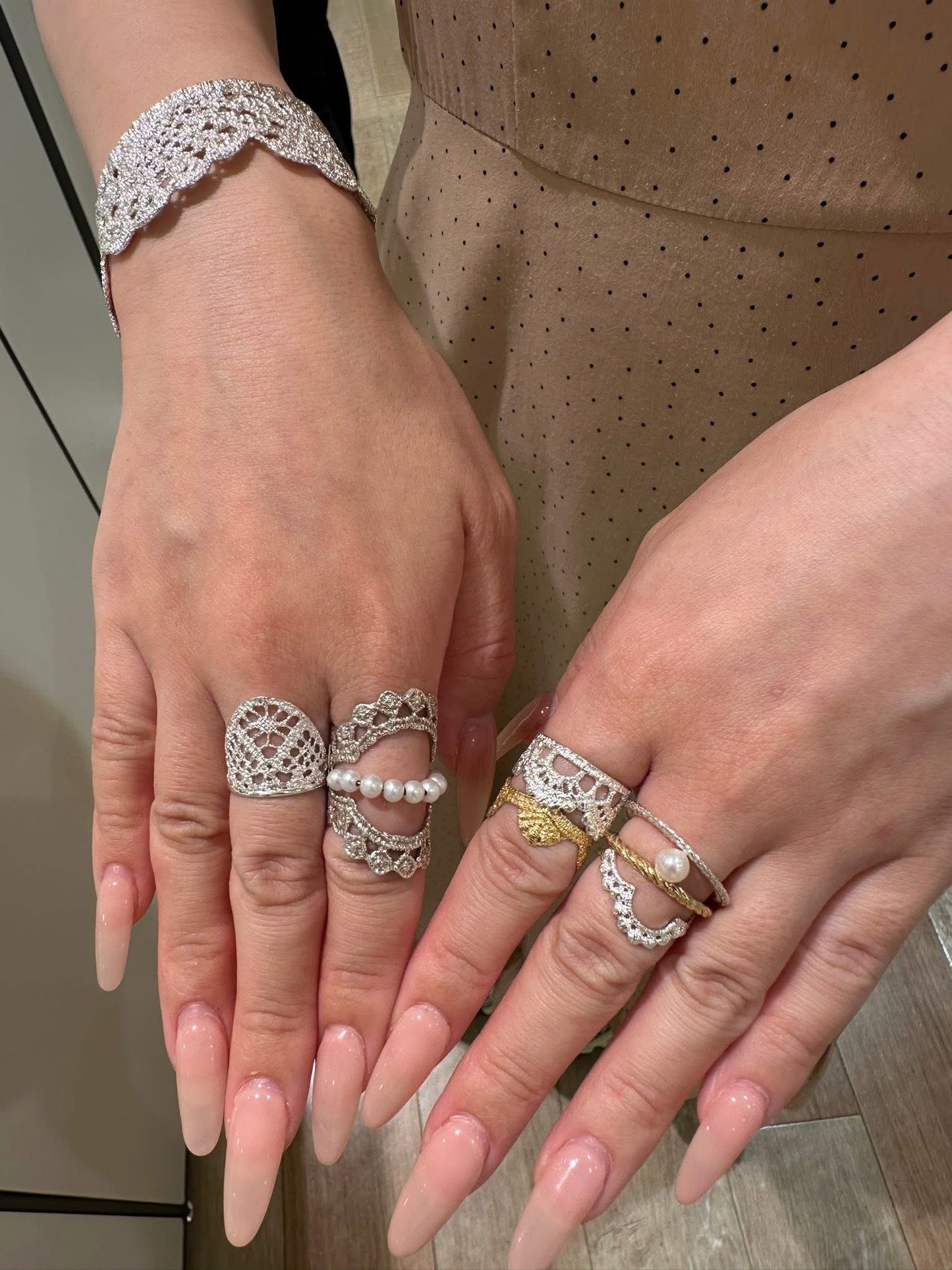 Flavour Lace Ring ♡ 日本蕾丝镂空戒指(食指款)