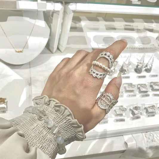 Flavour Lace Ring ♡ 日本蕾丝镂空戒指（食指款）