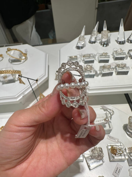 Flavour Lace Ring ♡ 日本蕾丝镂空戒指（食指款）