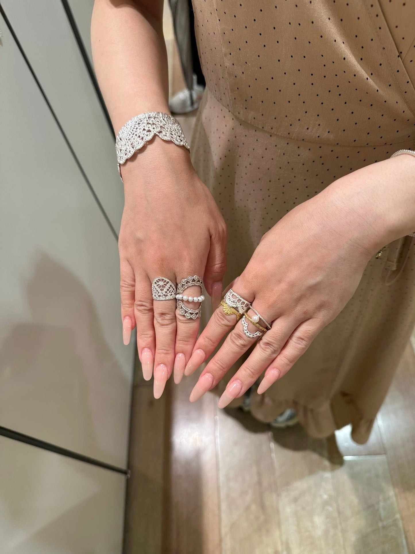 Flavour Lace Ring ♡ 日本蕾丝镂空戒指（食指款）