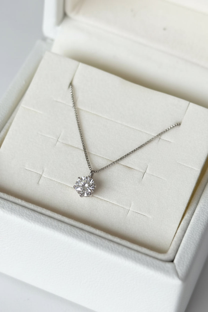 0.312ct Diamond Necklace ♡ 天然钻石项链